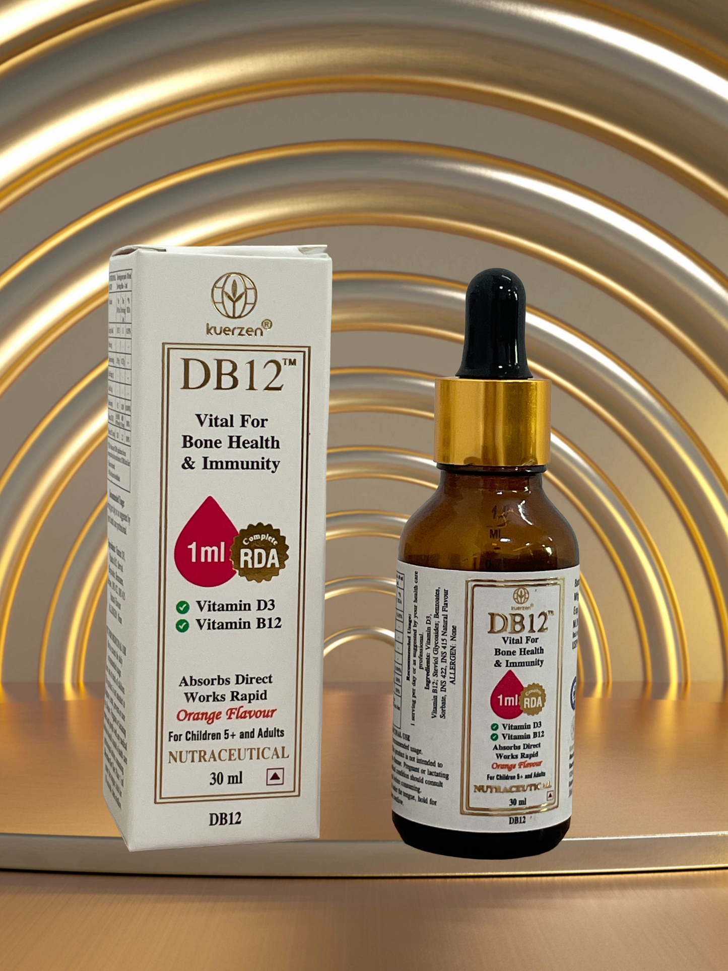 DB12 - Vitamin D3 + B12 Drops