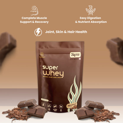 Super Whey Protein with Collagen & Spirulina