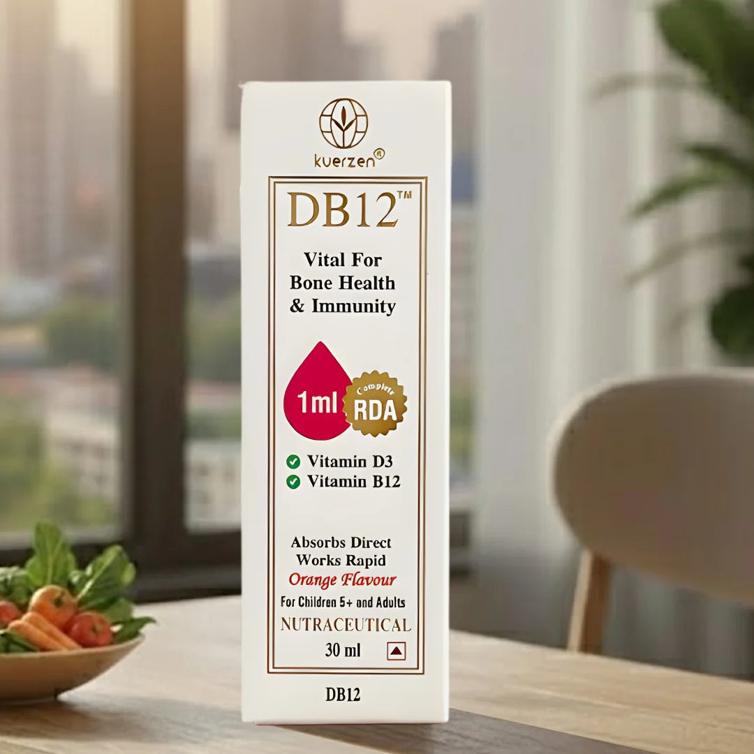 DB12 Vitamin D3 + B12 Drops for Daily Use | Kuerzen Bio Solutions