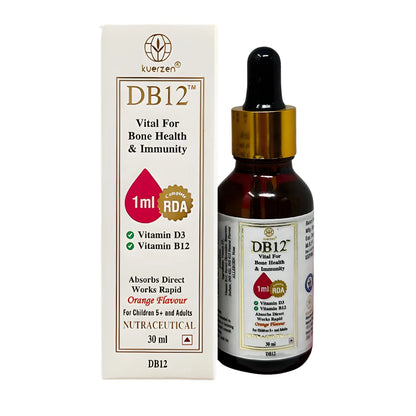 DB12 Vitamin D3 + B12 Drops for Daily Use | Kuerzen Bio Solutions