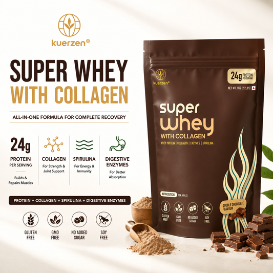 Kuerzen Super Whey Protein with Collagen & Spirulina
