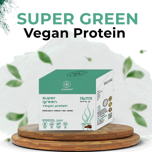 Vegan protein powder with pea and brown rice isolate